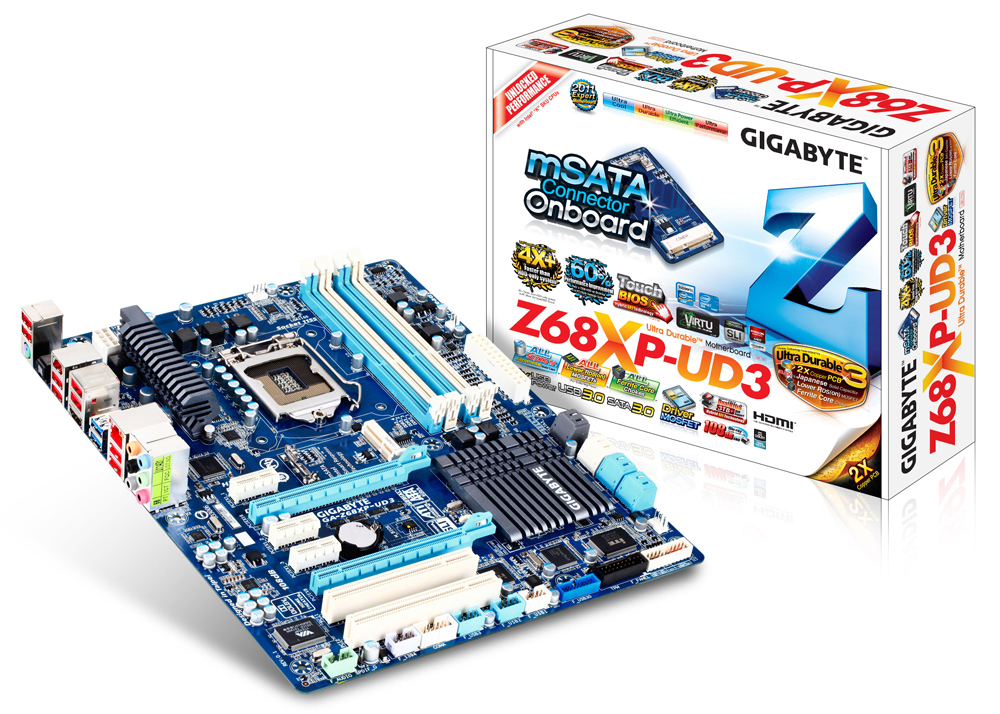 GIGABYTE Z68XP-UD3 Intel Z68 LGA 1155 (Socket H2) ATX – image 4