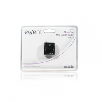 Ewent EW1043 card reader USB 2.0 Black – image 3