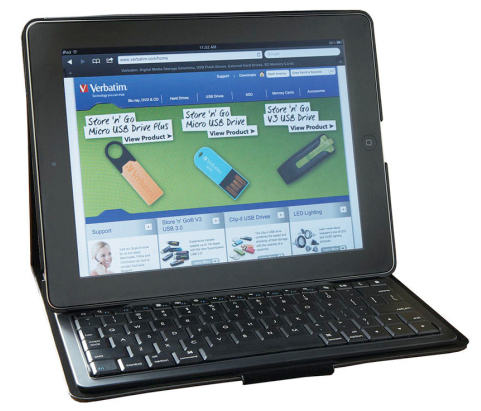 Verbatim 98040 mobile device keyboard Bluetooth Grey – image 5