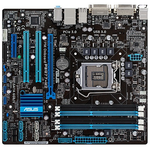 ASUS P8Q77-M2 Intel® Q77 Express LGA 1155 (Socket H2) micro ATX – image 2