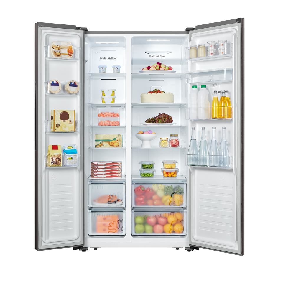 Hisense H670SIT-WD side-by-side refrigerator Freestanding – image 4