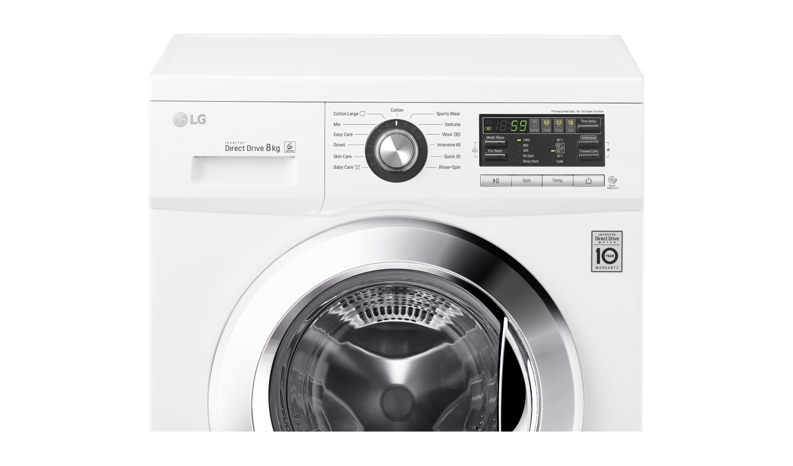 LG FM1281D6 washing machine Front-load – image 9