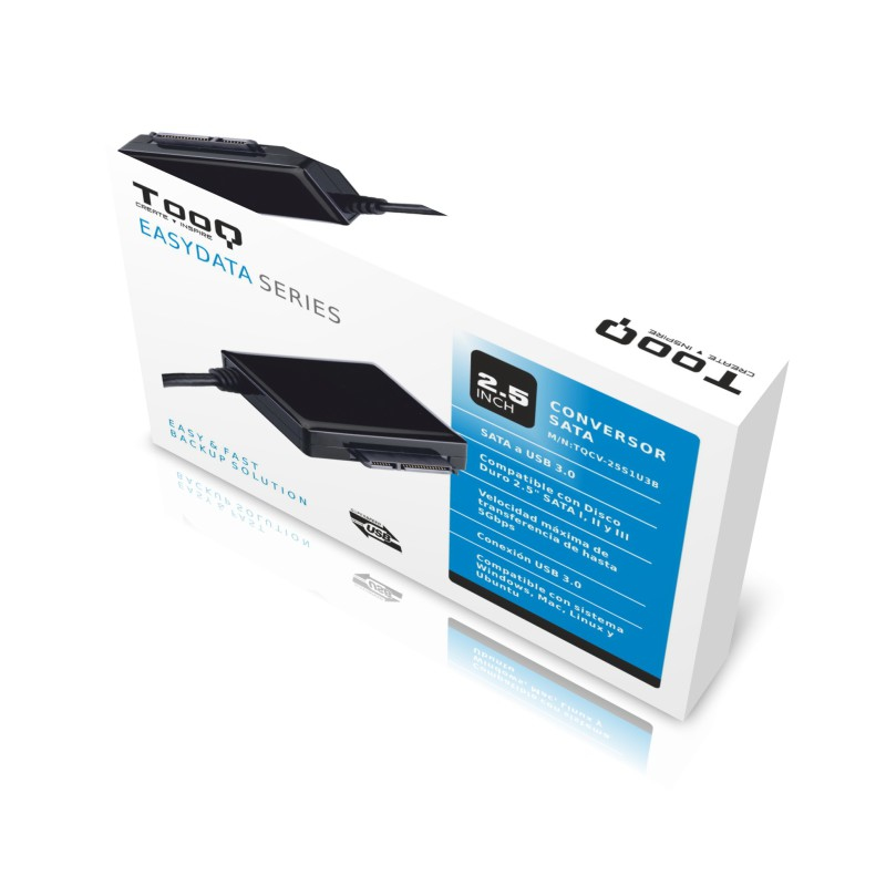TooQ TQCV-25S1U3B interface cards/adapter SATA – image 3