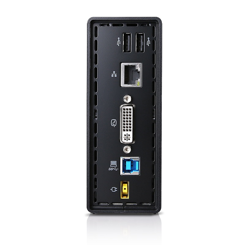 Lenovo 40AA0045US laptop dock/port replicator Wired USB 3.2 Gen 1 (3.1 Gen 1) Type-A Black – image 3