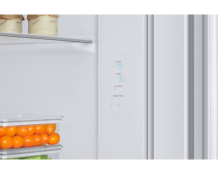 Samsung RS68A8831WW/EF side-by-side refrigerator Freestanding White – image 9