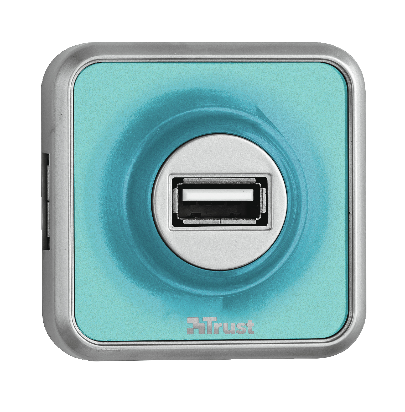 Trust 4 Port USB 2.0 Micro Hub - Blue – image 3
