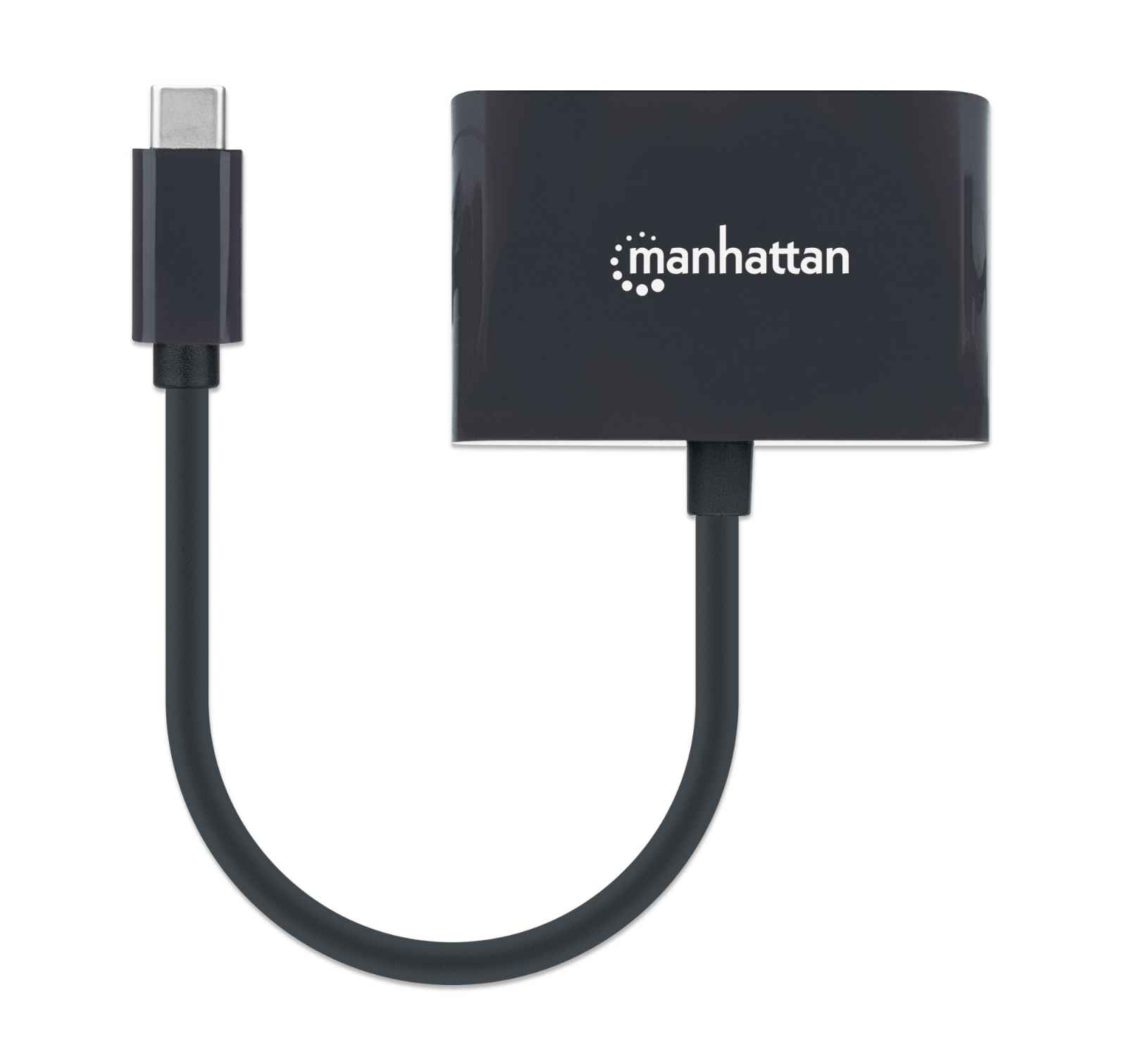 Manhattan USB-C to Gigabit Network and USB-C (inc Power Delivery) – image 5