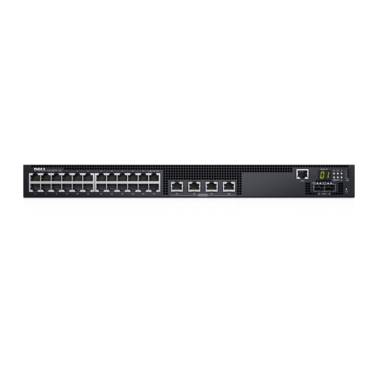 Dell N2128PX-ON Managed L3 Gigabit Ethernet (10/100/1000) Power over Ethernet (PoE) 1U Black – image 4