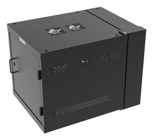Vertiv GL24WDS-B-AF rack cabinet 11U Wall mounted rack Black – image 2