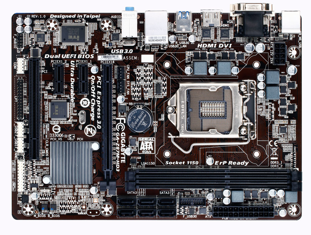 GIGABYTE GA-Z87M-HD3 motherboard Intel® Z87 LGA 1150 (Socket H3) micro ATX – image 2