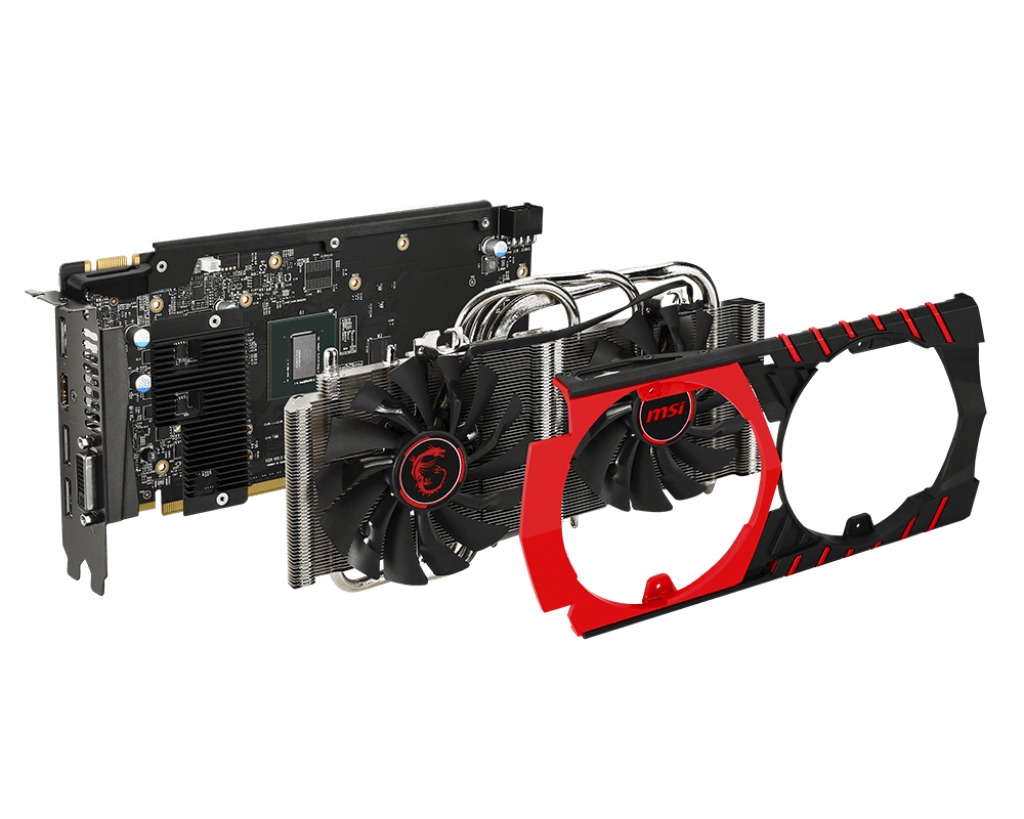MSI GeForce GTX 960 GAMING 2G LE – image 4