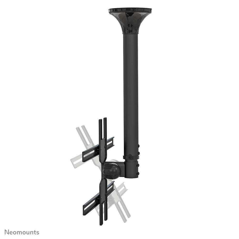 Neomounts FPMA-C400BLACK Monitor/TV mount ceiling 32-60" - h 64-104 cm – image 5