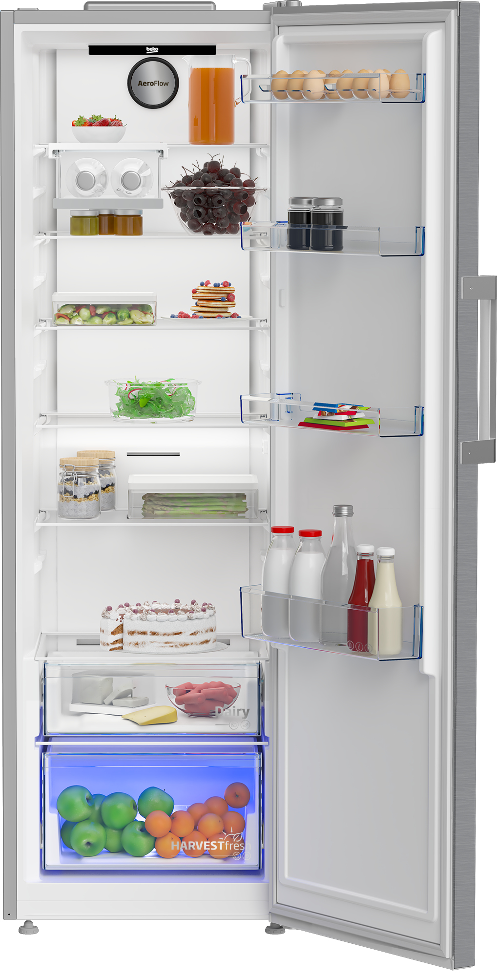 Beko B3RMLNE444HXB fridge Freestanding – image 5