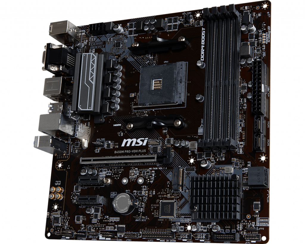 MSI B450M PRO-VDH PLUS – image 2