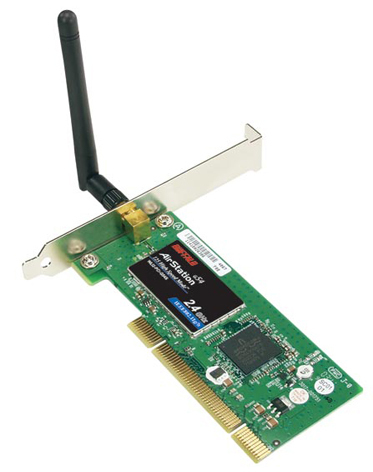 Buffalo Wireless-G 125 High-Speed PCI Adapter