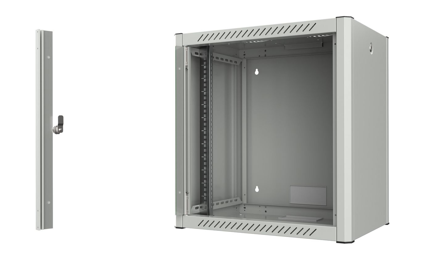 Lanview RWP12U45WH rack cabinet 12U Wall mounted rack White – image 2