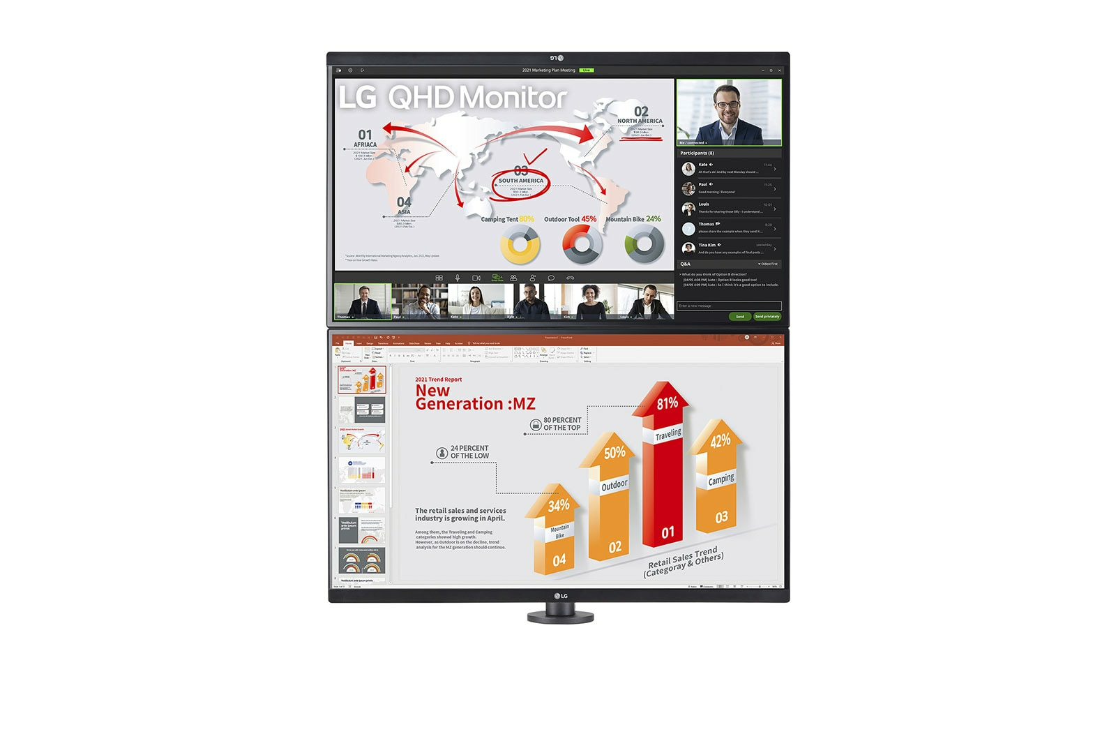 LG 27BP88QD-B2 computer monitor – image 4