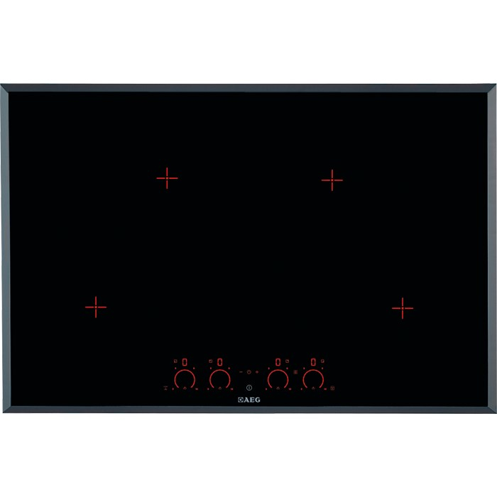 AEG HK587440FB Anthracite, Black Built-in Zone induction hob 4 zone(s)