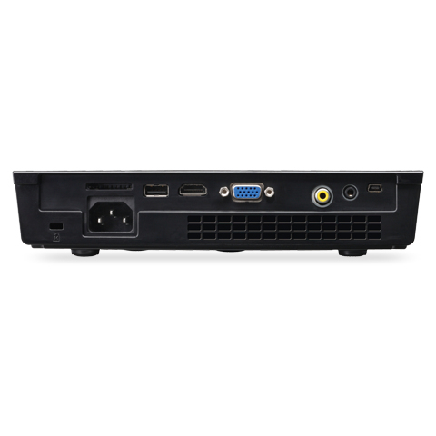 NEC NP-L50W data projector Portable projector 500 ANSI lumens DLP WXGA (1280x800) Black – image 2
