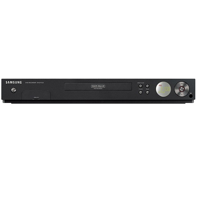 Samsung DVD-R125 DVD/Blu-Ray player DVD recorder Black