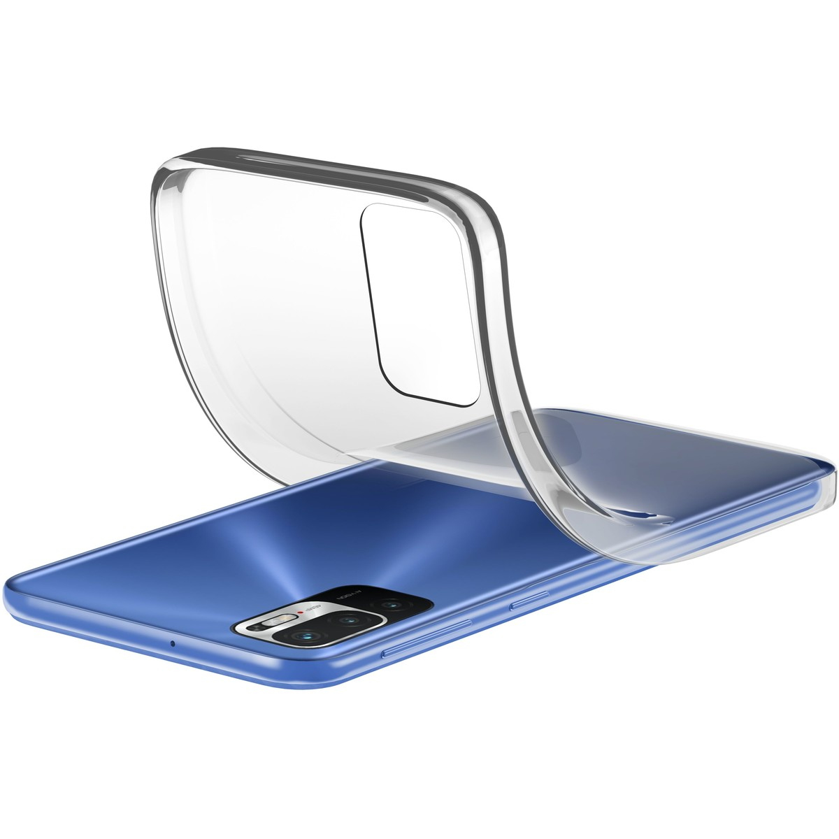 Cellularline Trans Rubber Case Soft Redmi Note 10 – image 2