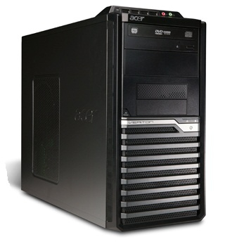 Acer Veriton M 498G Intel® Core™ i3 i3-550 2 GB DDR3-SDRAM 320 GB Intel® HD Graphics Windows 7 Professional Mini Tower PC Black, Silver – image 2