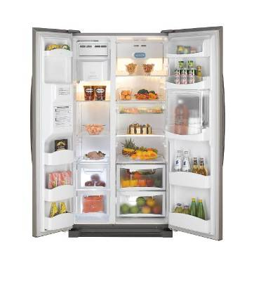 Daewoo FRN-U20FCCI side-by-side refrigerator Freestanding – image 2