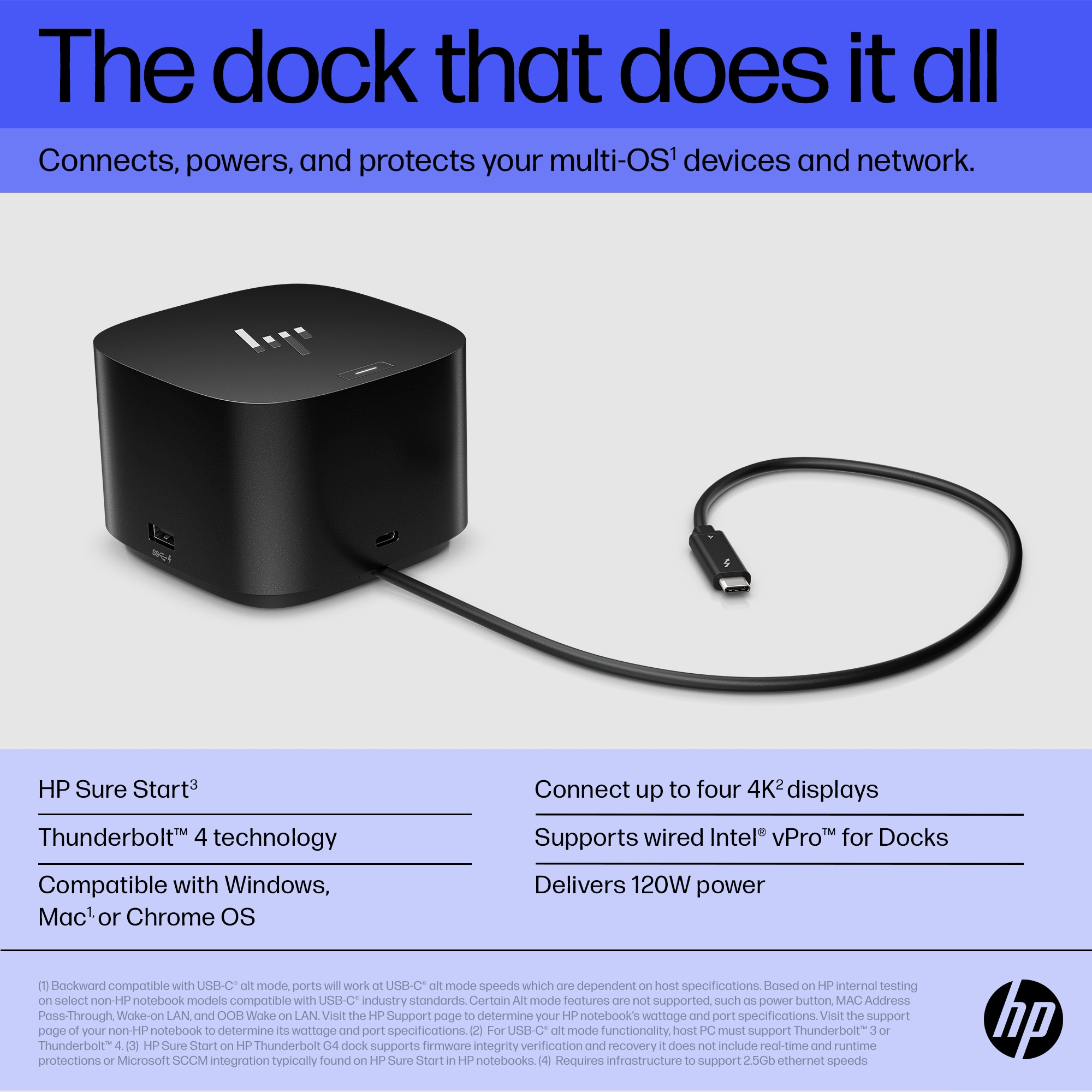 HP Thunderbolt Dock 120W G4 – image 9