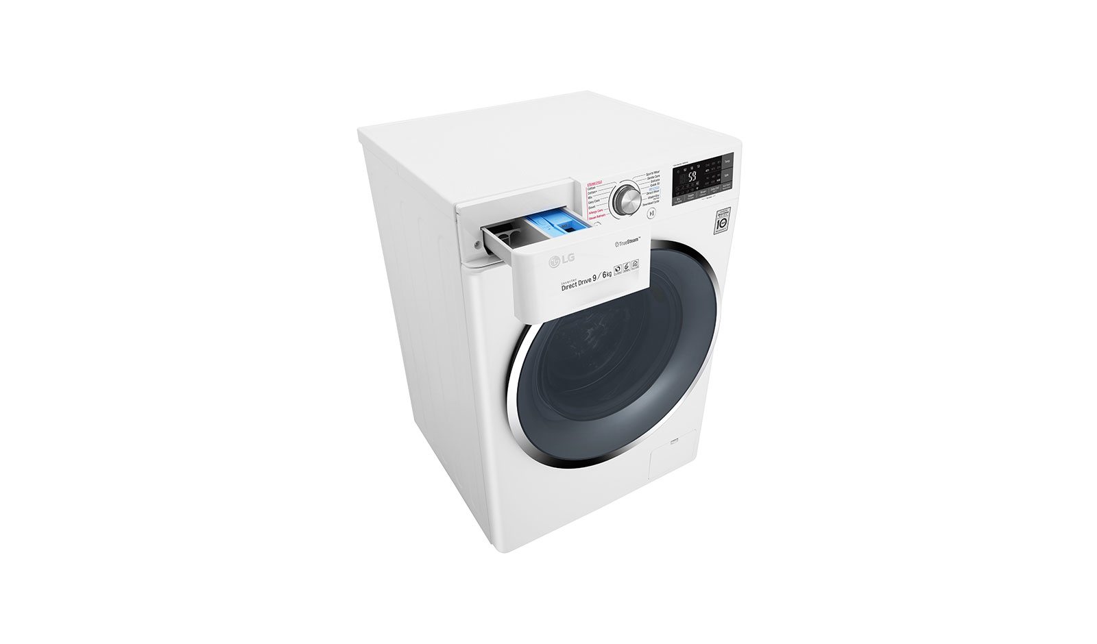 LG F4J8FHP2W washer dryer Freestanding Front-load White – image 9