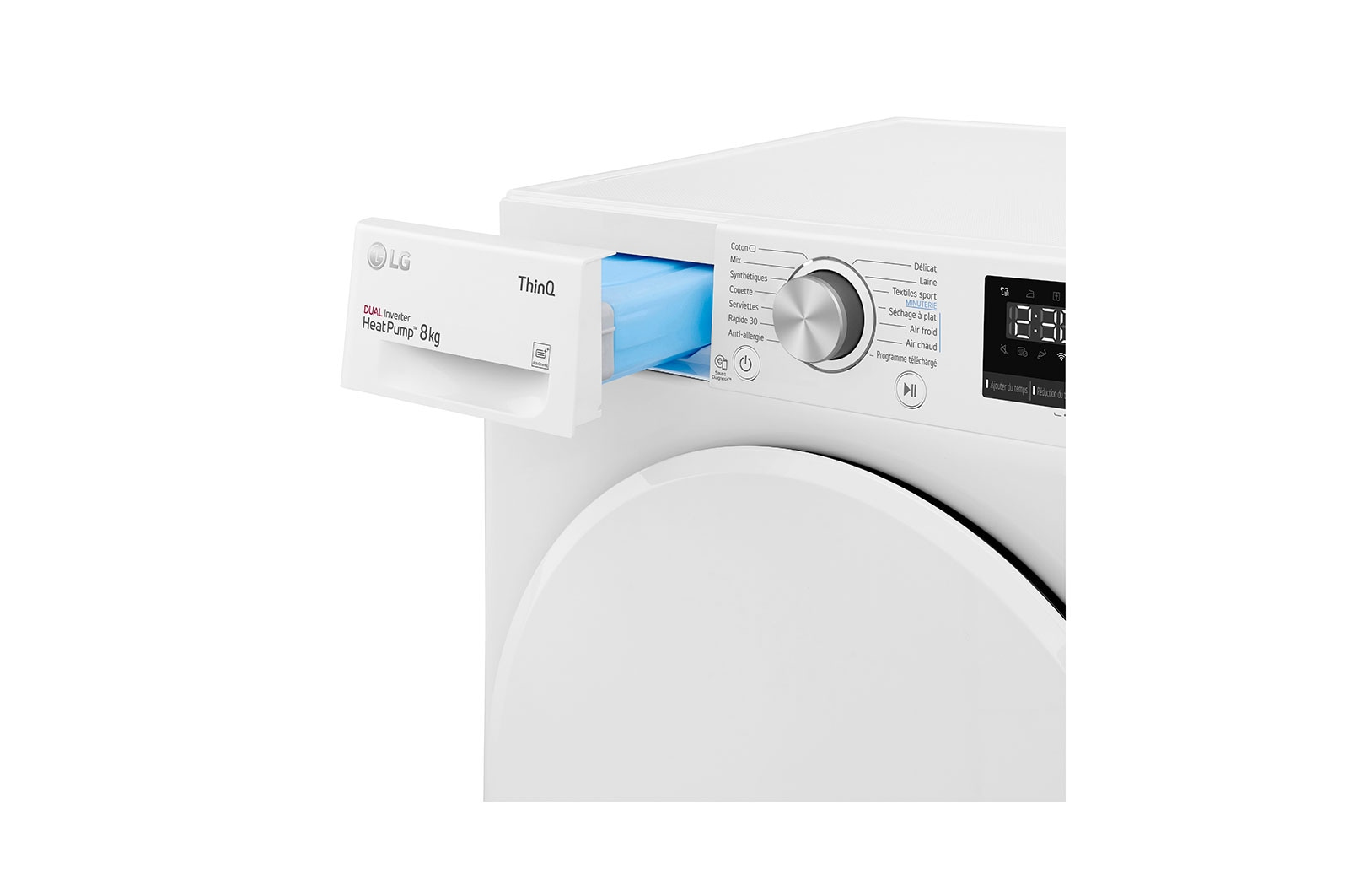 LG RH8V59WH tumble dryer Freestanding Front-load – image 4