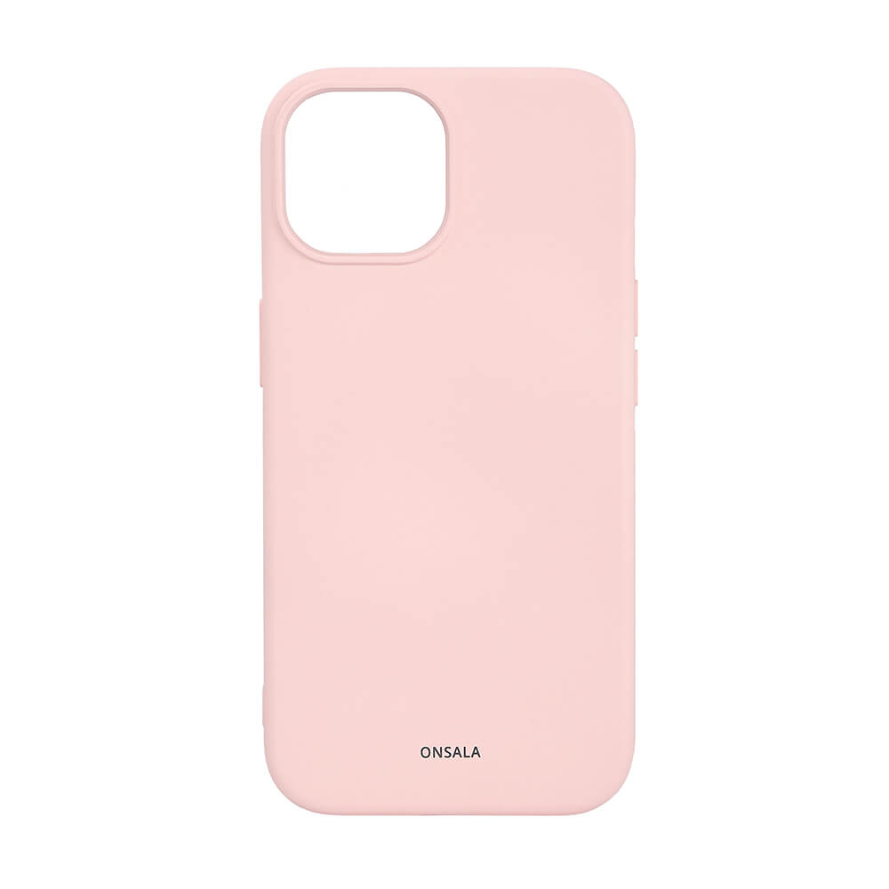 Onsala Phone Case with Silicone Feel MagSeries Chalk Pink - iPhone 13/14/15 – image 1