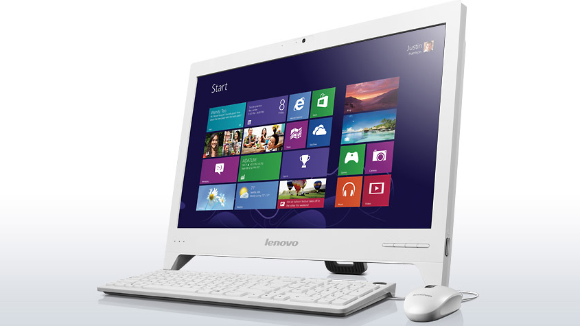 Lenovo IdeaCentre C240 Intel® Celeron® 847 47 cm (18.5″) 1366 x 768 pixels All-in-One PC 2 GB DDR3-SDRAM 500 GB HDD Windows 8 Wi-Fi 4 (802.11n) White image 4