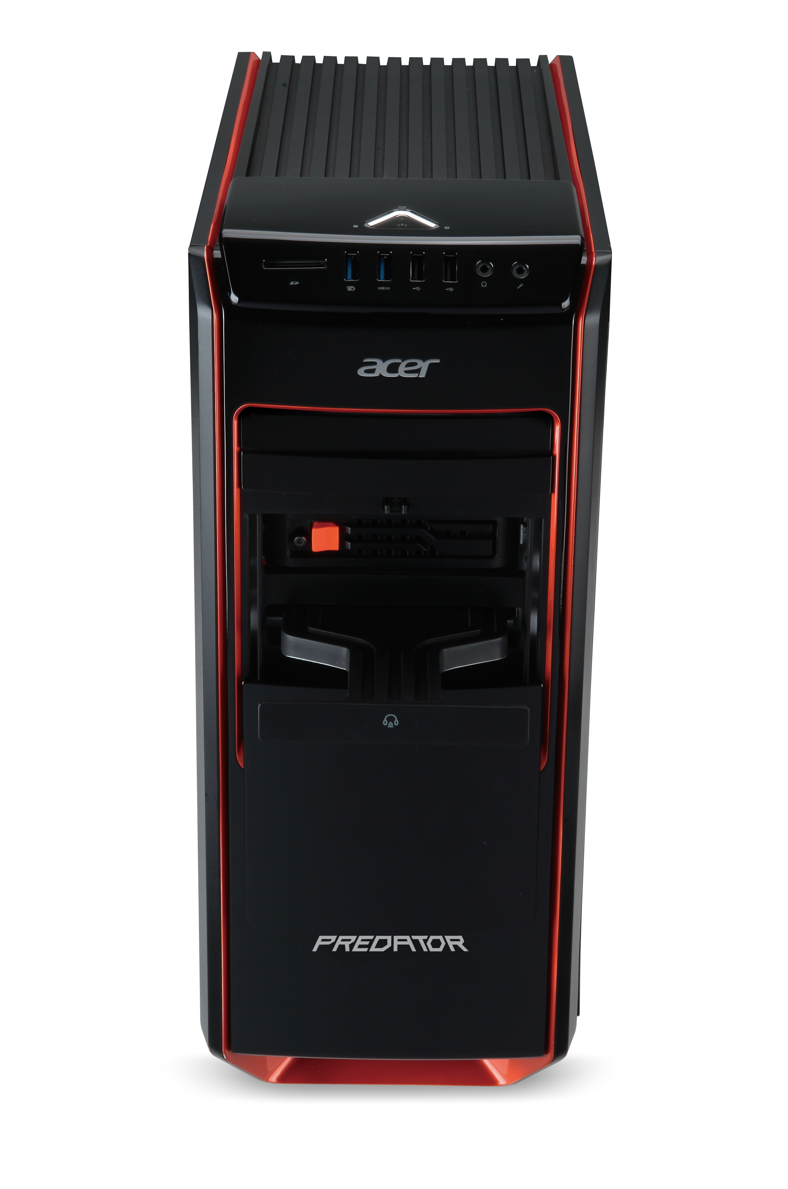 Acer Predator G3-605 Intel® Core™ i7 i7-4790 8 GB DDR3-SDRAM 1.06 TB HDD+SSD NVIDIA® GeForce® GTX 760 Windows 8.1 PC Black, Orange image 3