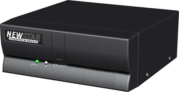 Neomounts NS-221DD KVM Switch 2 Port USB