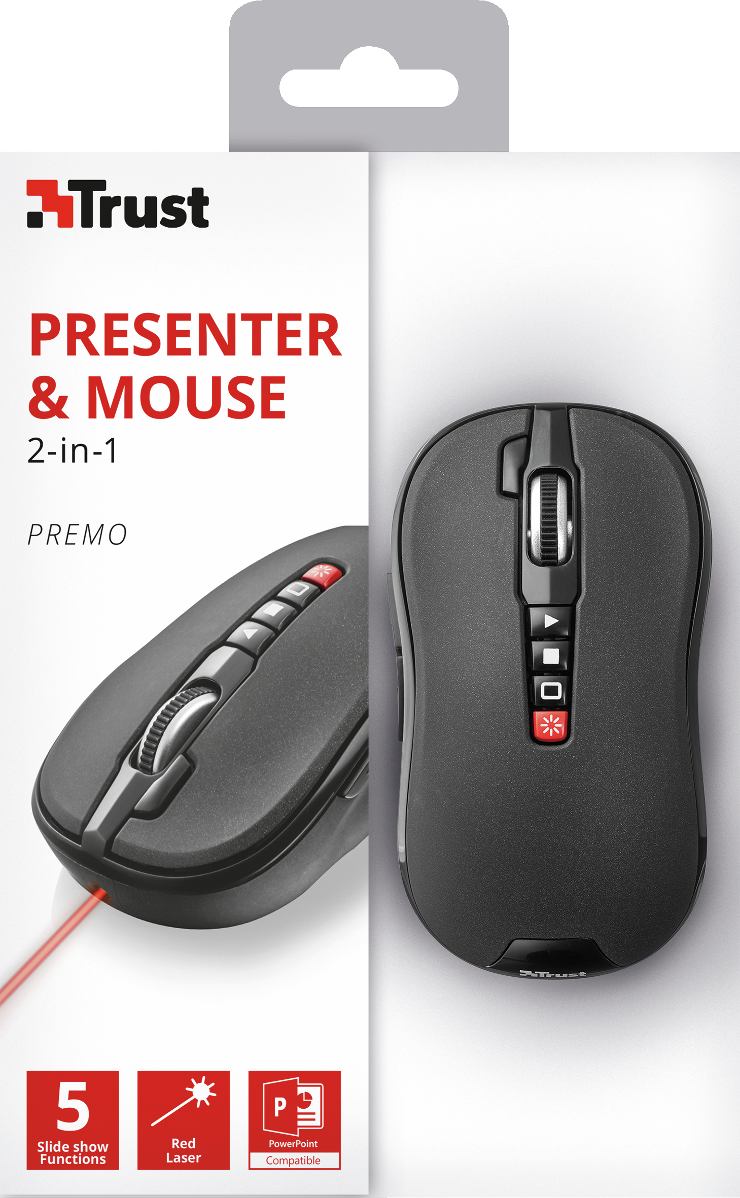 Trust Premo mouse Office Right-hand RF Wireless Optical – image 5