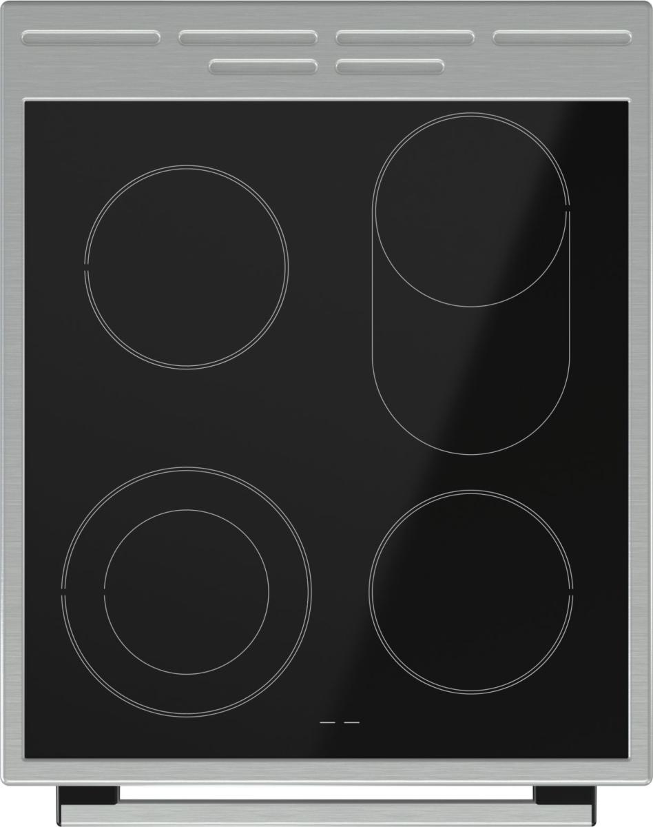 Gorenje ECS5350XPA Freestanding cooker Electric Zone induction hob Stainless steel – image 3