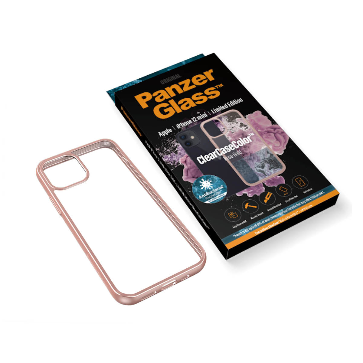 PanzerGlass ® ClearCaseColor™ iPhone 12 mini - Rose Gold Limited Edition – image 6
