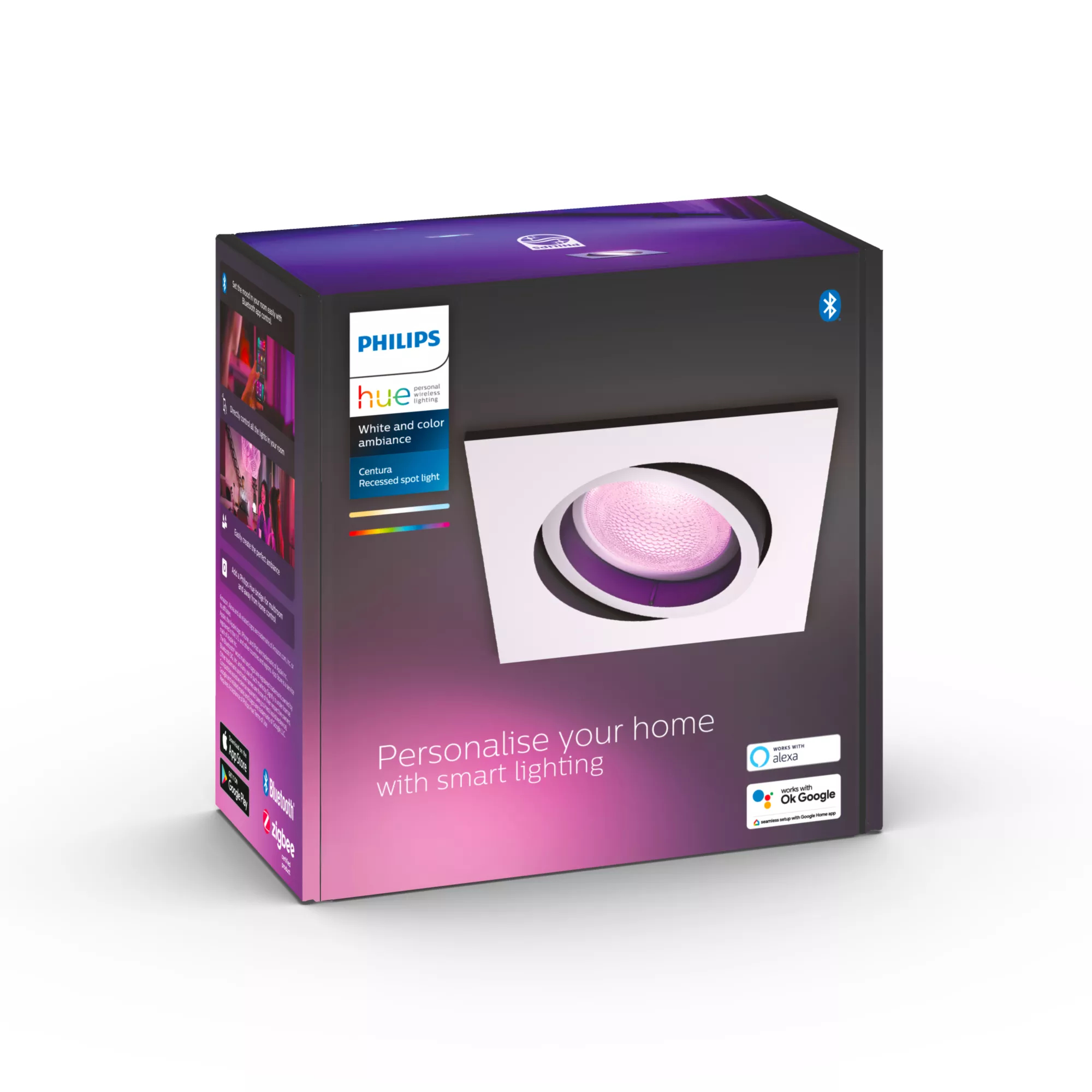 Philips by Signify Philips Hue White and colour ambience Centura recessed spotlight – image 2