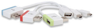 Manhattan 161657 interface hub 480 Mbit/s White – image 3