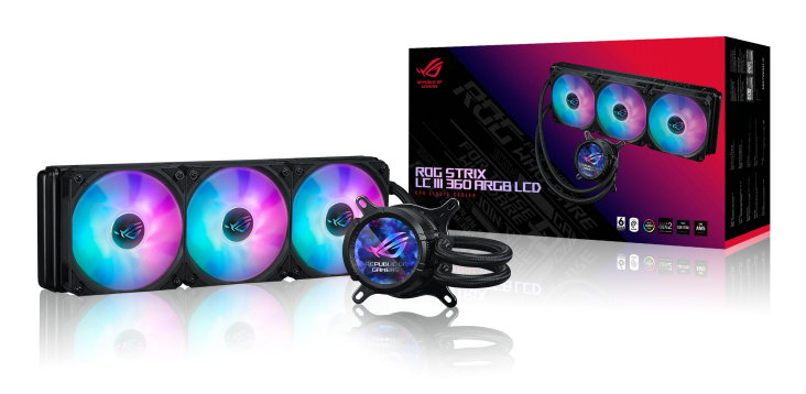 ASUS ROG STRIX LC III 360 ARGB LCD – image 9