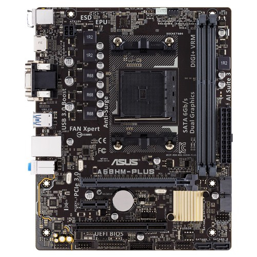ASUS A68HM-Plus AMD A68H Socket FM2+ micro ATX image 4