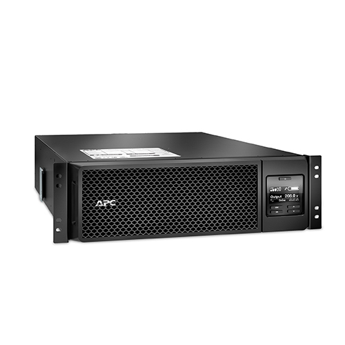Resim APC SRT5KRMXLT 4.25 kVA 4250W Çift Dönüşüm Online UPS, 4x NEMA L6-20R/L6-30R, Rackmount/Kule Tipi