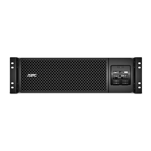 Resim APC SRT5KRMXLT 4.25 kVA 4250W Çift Dönüşüm Online UPS, 4x NEMA L6-20R/L6-30R, Rackmount/Kule Tipi