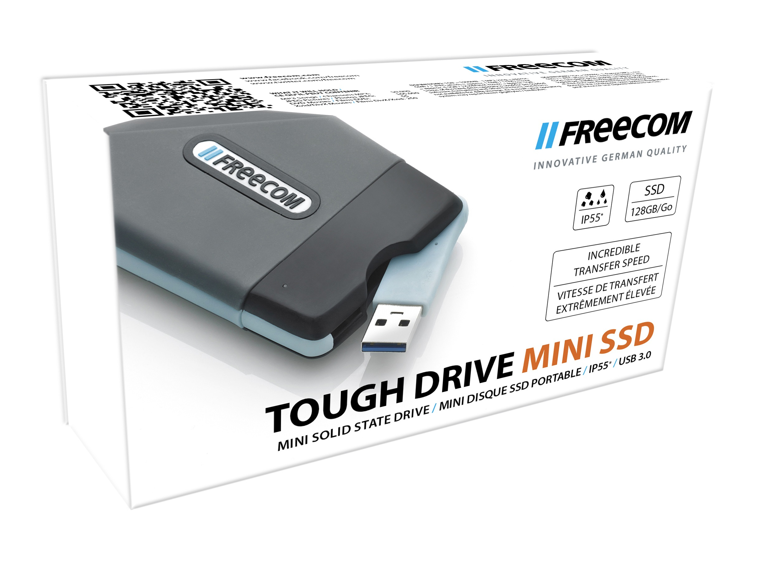 Freecom Tough Drive Mini 128 GB USB 3.2 Gen 1 (3.1 Gen 1) Grey image 10