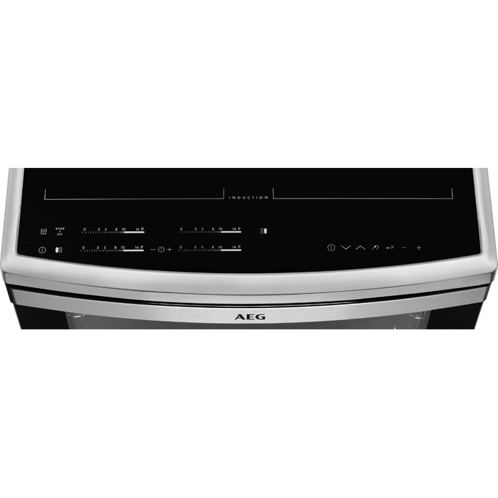 AEG 49076IW-MN Freestanding cooker Electric Zone induction hob Stainless steel – image 5