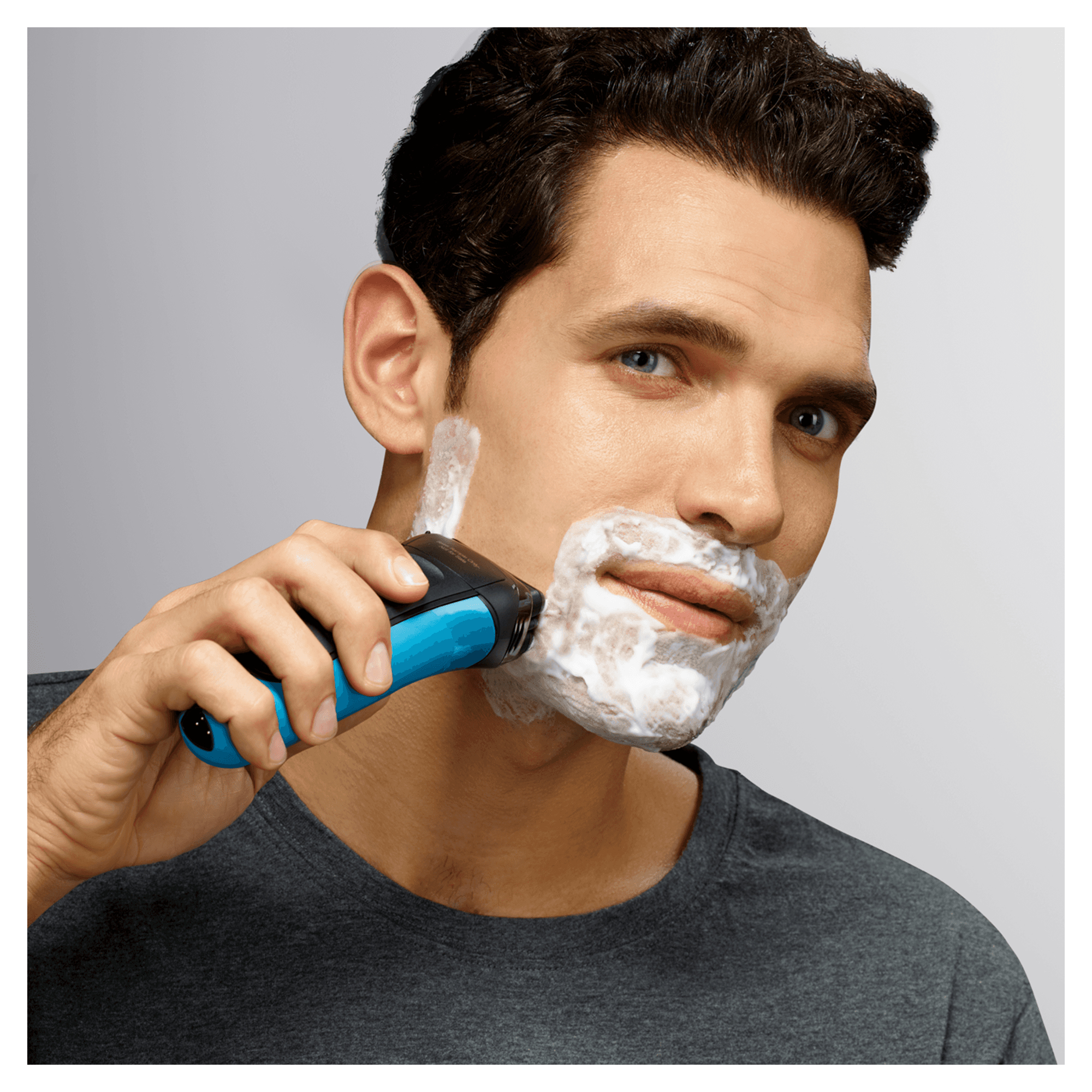 Braun 81703356 men's shaver Foil shaver Black, Blue – image 7