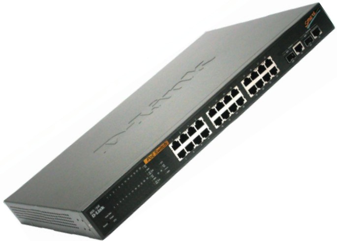 D-Link 24-Port Smart Switch with PoE
