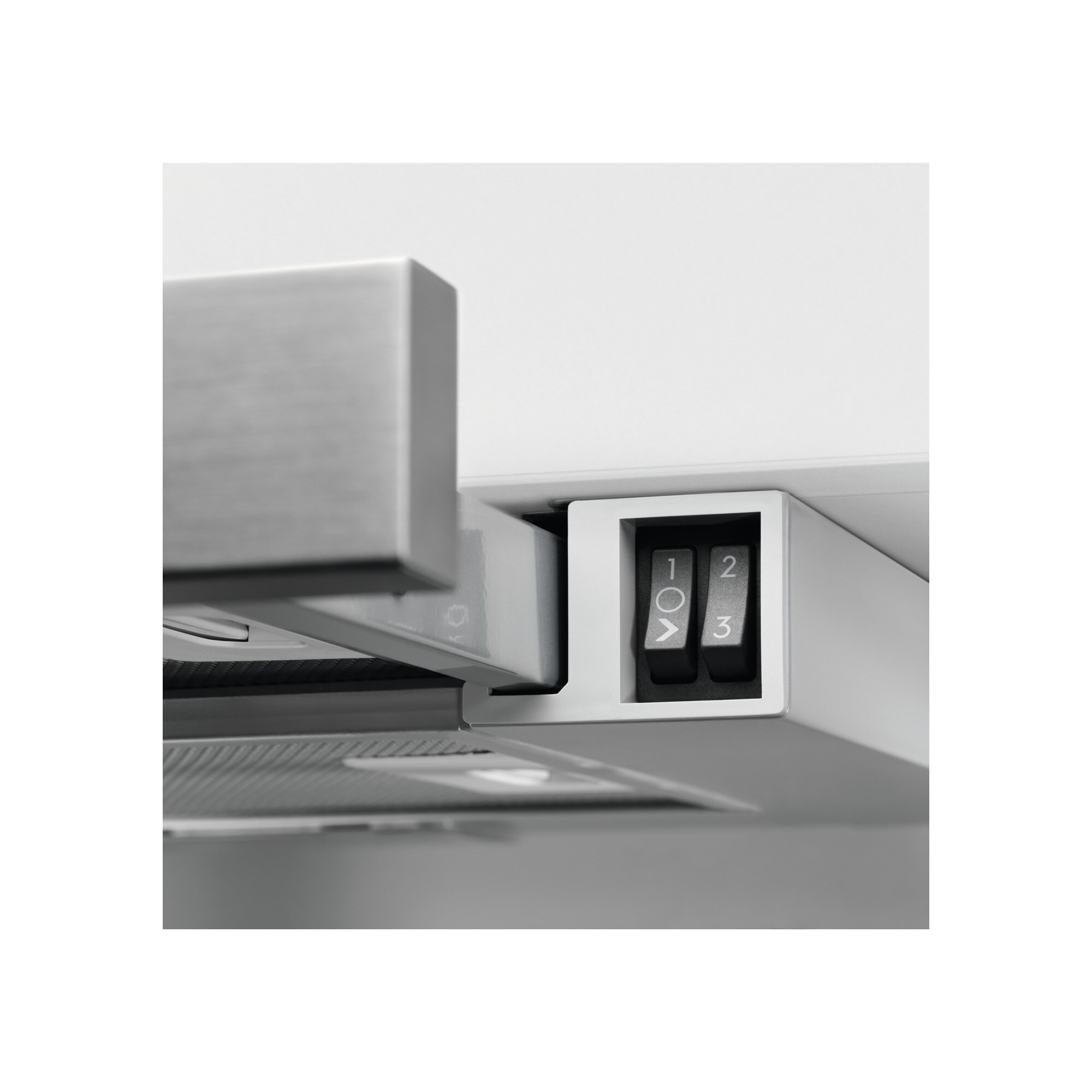 Electrolux LFP316S cooker hood Semi built-in (pull out) Silver 370 m³/h – image 3