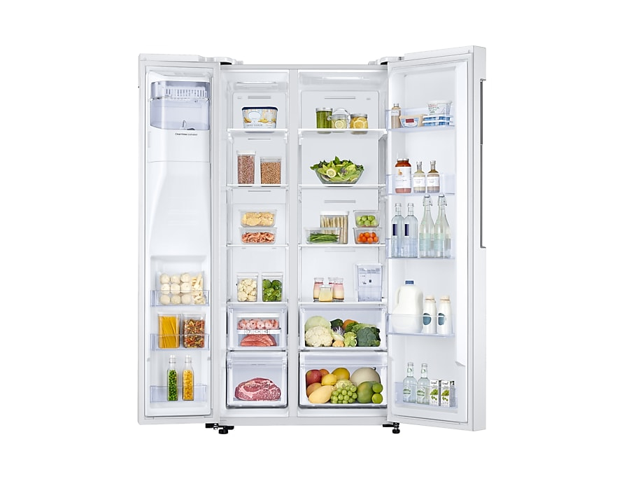 Samsung RS5FK6608WW/EG side-by-side refrigerator Freestanding White – image 3