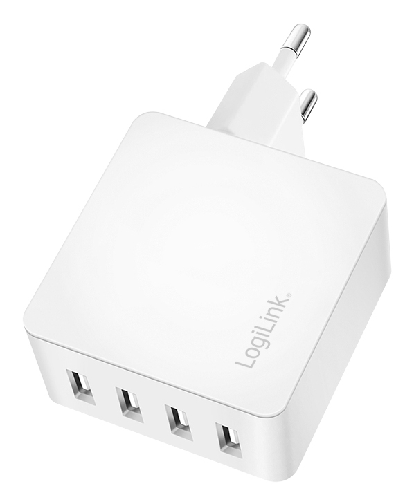 LogiLink PA0336W mobile device charger Universal White AC Fast charging Indoor – image 2